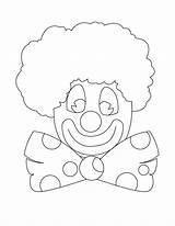 Clown Coloring Pages Printable Kids Face Sheets Clowns Bestcoloringpagesforkids Print Cute Getdrawings Drawing sketch template