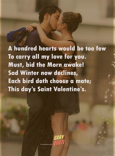 Valentines Day Love Poems Happy Valentines Day Romantic [long Short