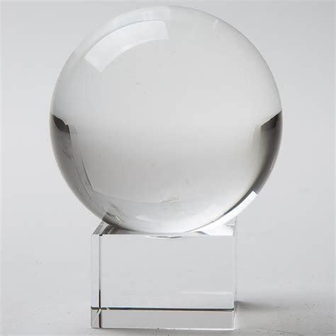 buy mm pure clear  crystal ball  stand sphere crystal glass ball