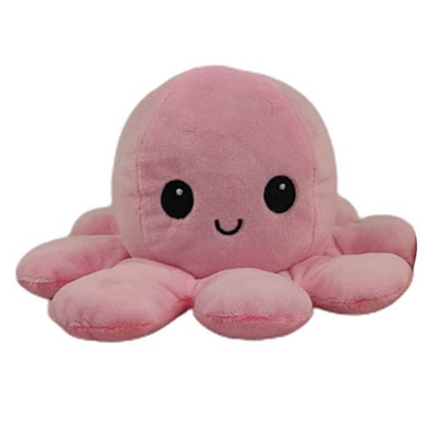 brand new double sided flip octopus plush toy cute soft realistic
