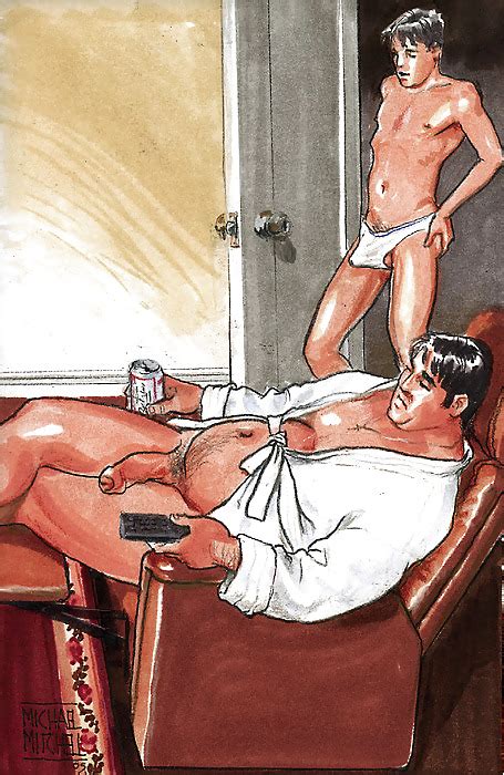 gay erotic art toons m mitchell 69 pics