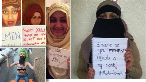 Muslimah Pride We Reject Femens Islamophobic And Neo