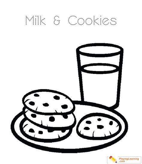 cookie coloring page   cookie coloring page