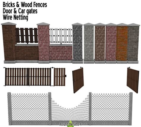 home fence gates  sandy    sims  sims  updates