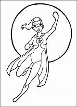 Superhero Drawing Cape Girl Getdrawings sketch template