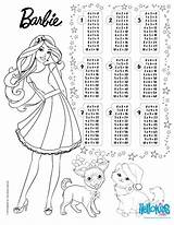 Barbie Coloring Table Multiplication Pages Tablas Multiplicar Para Times Colouring Colorear Sheets Color Tables Childrencoloring Template Lol Hellokids Print sketch template