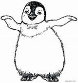 Penguin Coloring Pages Baby Cute Penguins Printable Drawing Emperor Color Kids Print Colouring Rockhopper Sheet Step Christmas Preschool Template Getdrawings sketch template