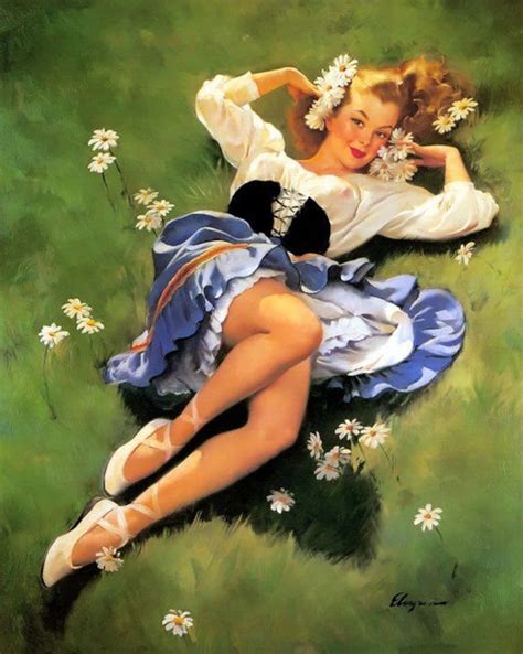 Gil Elvgren Pin Up Art Ii Best Of Gil Pin Up Girl Photo Etsy