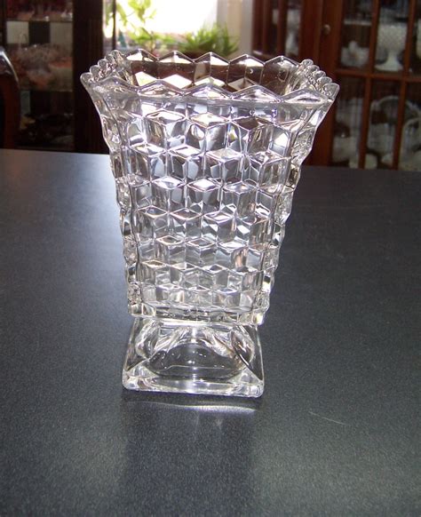 Triple A Resale Fostoria American Clear Footed Vase