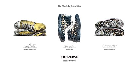 converse celebrates  creativity   expression  chuck taylor fans  global