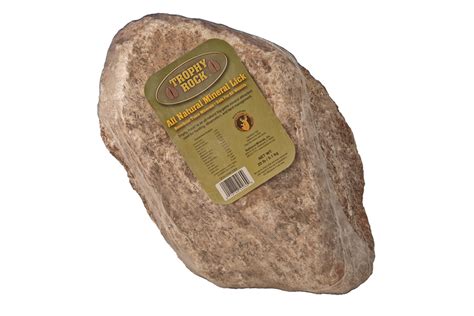 trophy rock all natural mineral lick 20lb sportsman s outdoor superstore