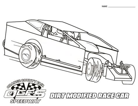 dirt track race car coloring pages printable coloring pages