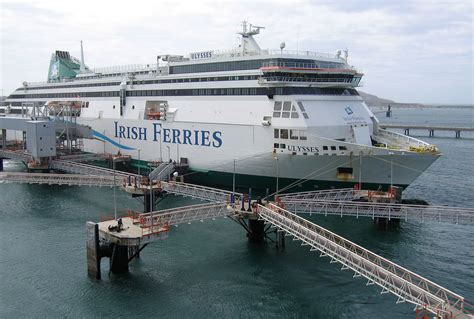 irish ferries ship  port holyhead wales ed okeeffe photography