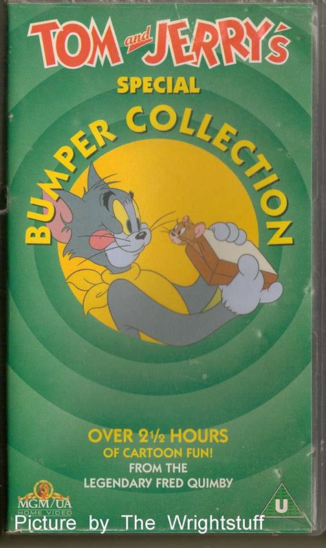 tom  jerrys bumper collection volume  vhs tom jerry amazoncouk video