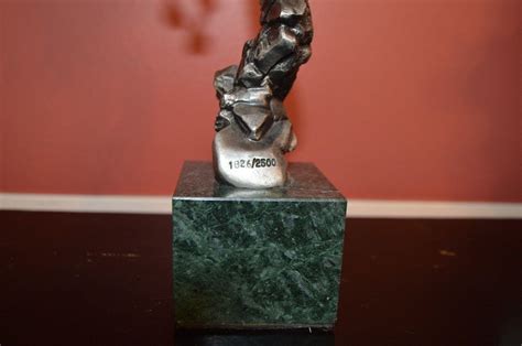 1993 Legends Bronze Eagle Spiral Flight Sculpture By K Cantrell 1826