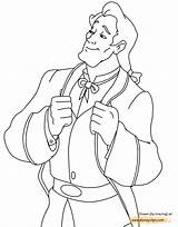 Gaston Coloring Pages Beast Beauty Lefou Disney Template Chip Funstuff Disneyclips sketch template