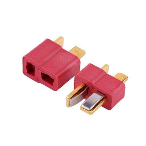 buy pcs  plug male female connectors deans style  rc esc lipo battery