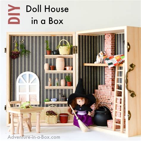 dollhouse   box simple portable  fun