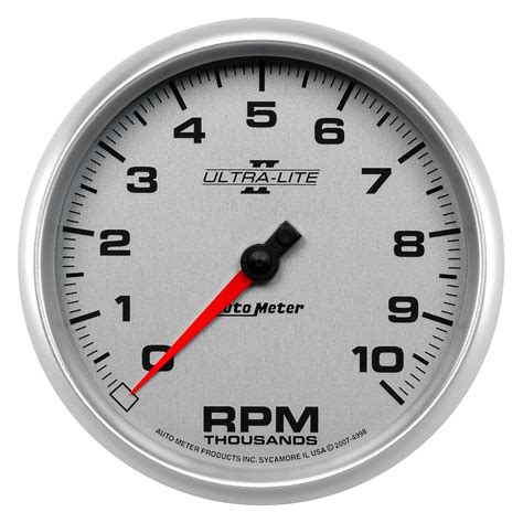 auto meter  ultra lite ii series   dash tachometer gauge   rpm