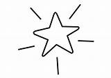 Star Coloring Large sketch template