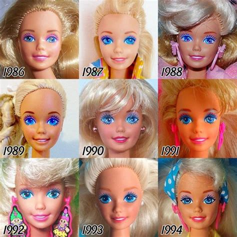 Evolución De Las Muñecas Barbie 1959 2015 Años Página 1