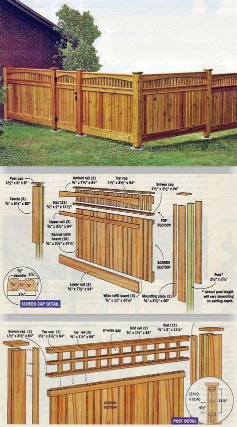 building  cedar fence fence planning fence landscaping fence design