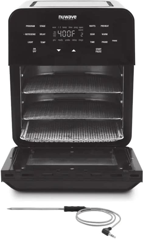 nuwave brio  quart large capacity    smart air fryer oven manual itsmanual