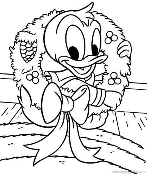 disney christmas coloring pages  print