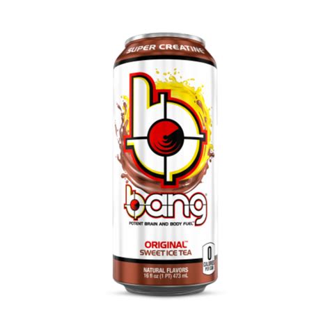 Bang® Original Sweet Ice Tea Energy Drink 16 Fl Oz Fry’s Food Stores