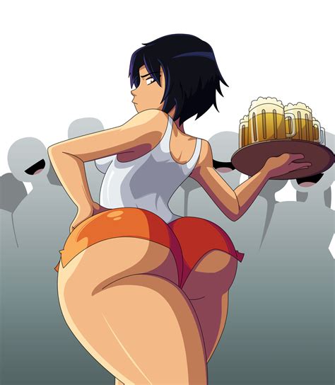 rule 34 1girls asian ass beer being watched beverage big