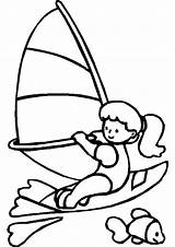 Surfing Coloring Pages Printable Books Last Cat sketch template