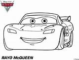 Mcqueen Colorear Rayo Mate Lightning Nicepng sketch template