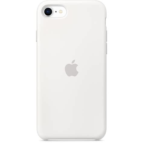 Iphone Se Silicone Case White Apple Ca