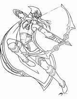 Legends League Coloring Pages Ashe Irelia Lineart Legend Deviantart Books Adult Lol Drawing Drawings Colouring Para Colorir Choose Board Personagens sketch template