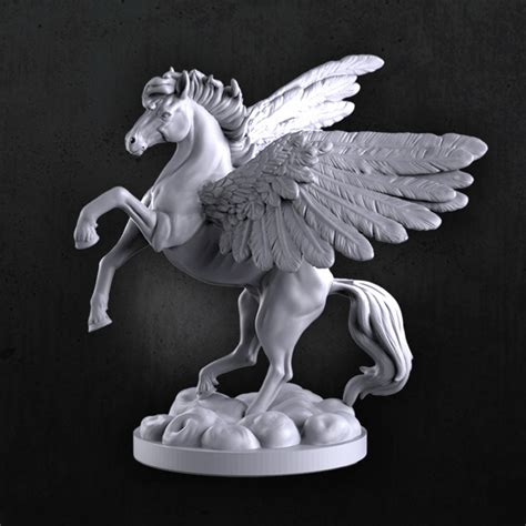 3d Printable Pegasus By Momo