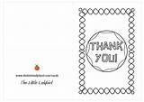 Thank Coloring Cards Printable Card Sheets Pages Color Template Printablee Via sketch template