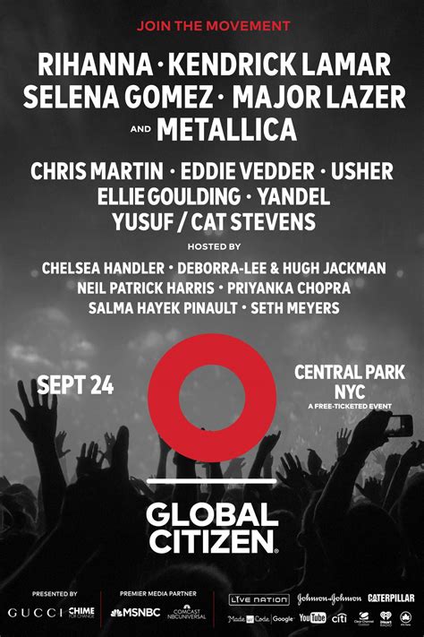 Global Citizen Festival Brings Together Epic Lineup In The Name Of
