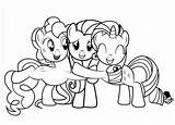 Pony Coloring Pages Little Pretty Friendship Magic Color G4 Getdrawings Visit Colouring Getcolorings sketch template