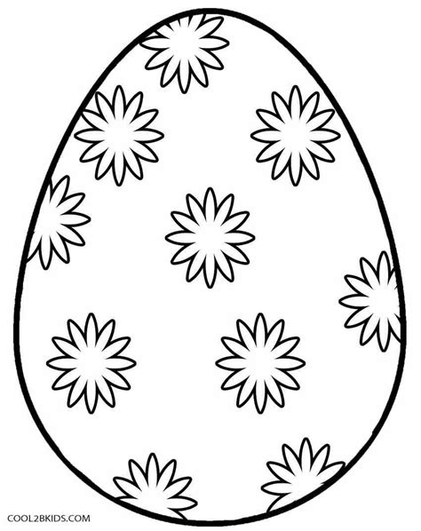 blank easter egg coloring pages  getcoloringscom  printable
