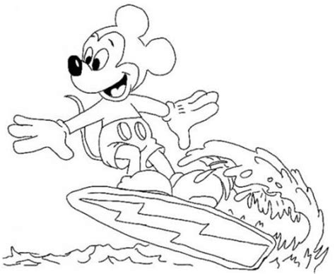 beach summer coloring pages  minnie mouse coloring pages