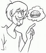 Scooby Shaggy Doo Coloring Pages Burger Colouring Cartoon Clipart 779e Wants Character Disney Print Printable Color Cartoons Hungry Baby Getcolorings sketch template