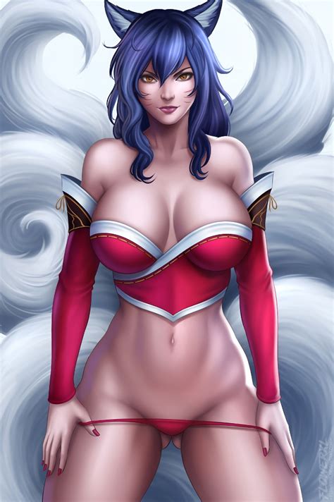 sexy ahri wallpapers and fan arts league of legends lol stats