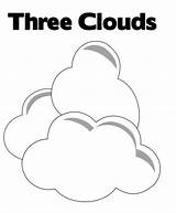 Cloud Coloring Pages Printable Kids Clouds Bestcoloringpagesforkids Different Shapes Sheets Print sketch template