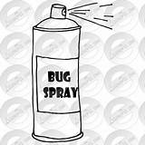 Spray Bug Outline Watermark Register Remove Login Clipart sketch template