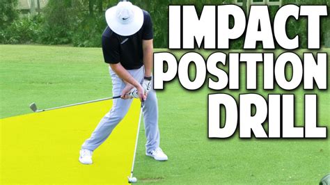 golf swing impact position drill  deadly accuracy top speed