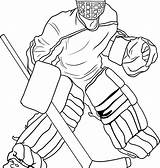 Coloring Pages Hockey Nhl Logo Printable Color Print Getcolorings sketch template
