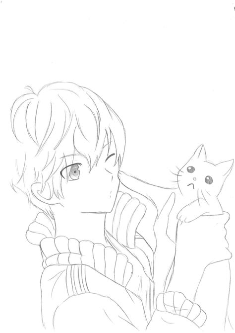 anime boy cat  vocaloida  deviantart