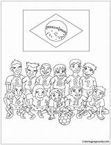 Team Pages Coloring Korea Australia Serbia Denmark Color Online France Cup Japan Brazil Germany Republic Coloringpagesonly Printable Kids sketch template