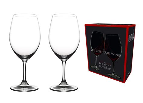 riedel ouverture red wine glasses set of 2 6408 00 buy online in