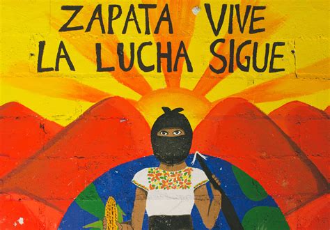 Zapatista Art Mural Art Framed Art